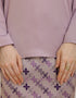 BAJU KURUNG KEDAH KRISLYN (LILAC)